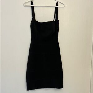 Roma Black Mini Dress